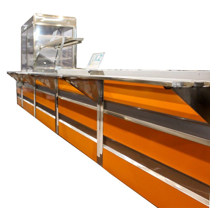 Линия раздачи, мармит для горячих блюд