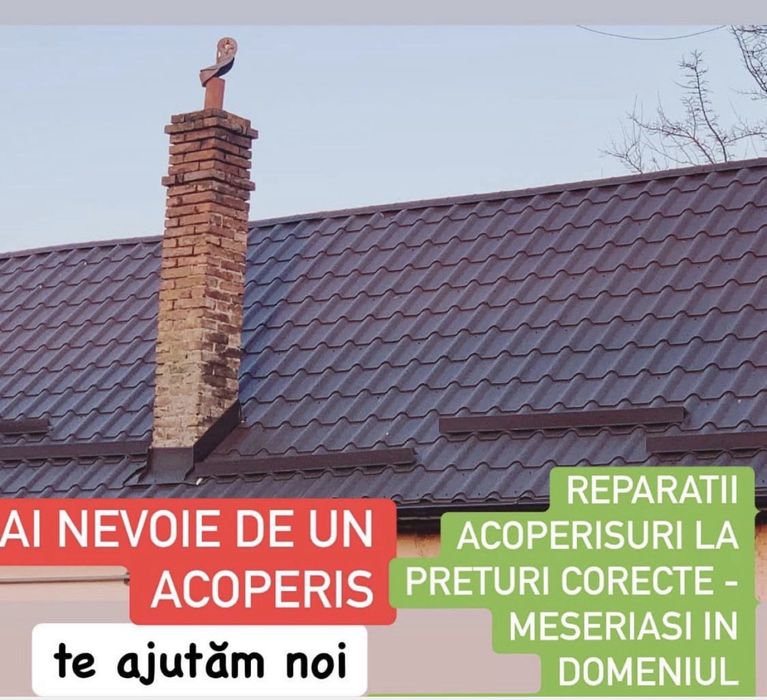 Scocuri burlane  din tabla honr cos de fum jgheaburi