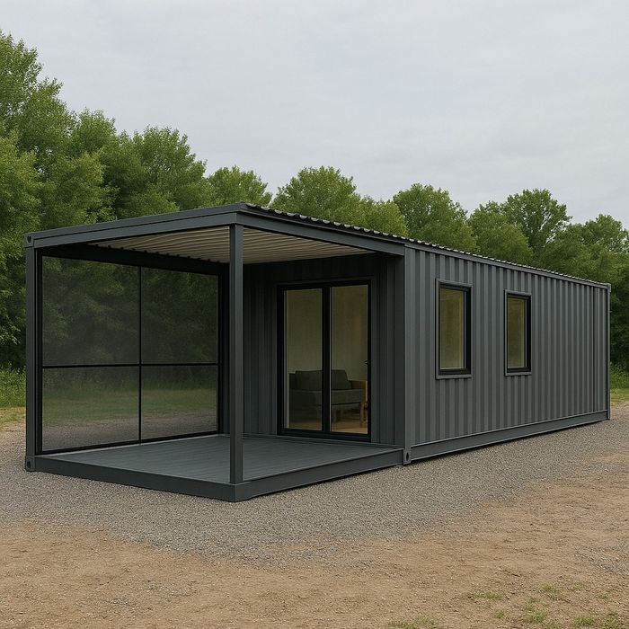 Модульный готовый дом из контейнера