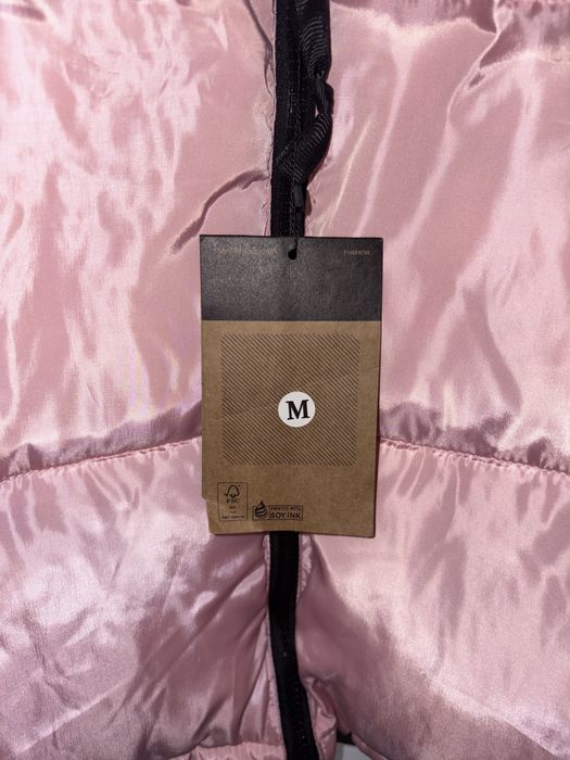 Geacă M The North Face roz rose trandafir fucsia negru neagră