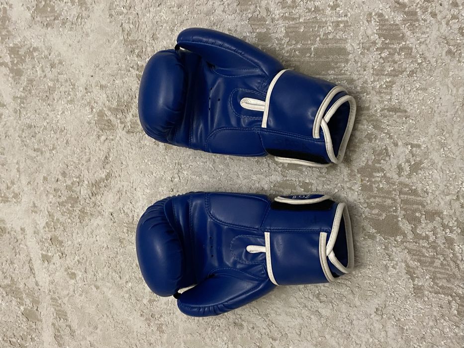 Синие Боксерские перчатки