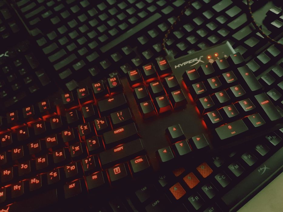 Клавиатура игровая Механическая hyperx alloy от бренд HyperX fps