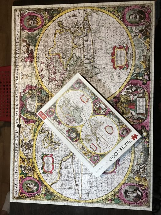 Пазл Trefl Карта Мира 2000 деталей