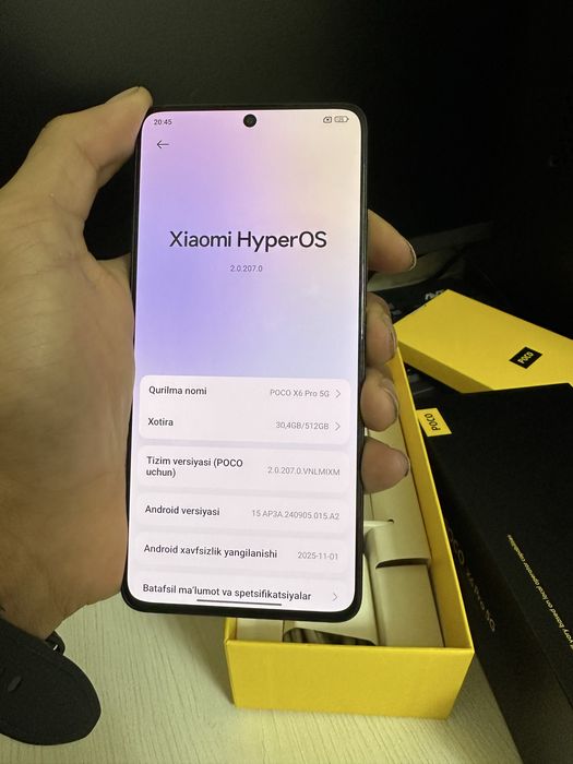 Poco x6 pro 12/512gb
