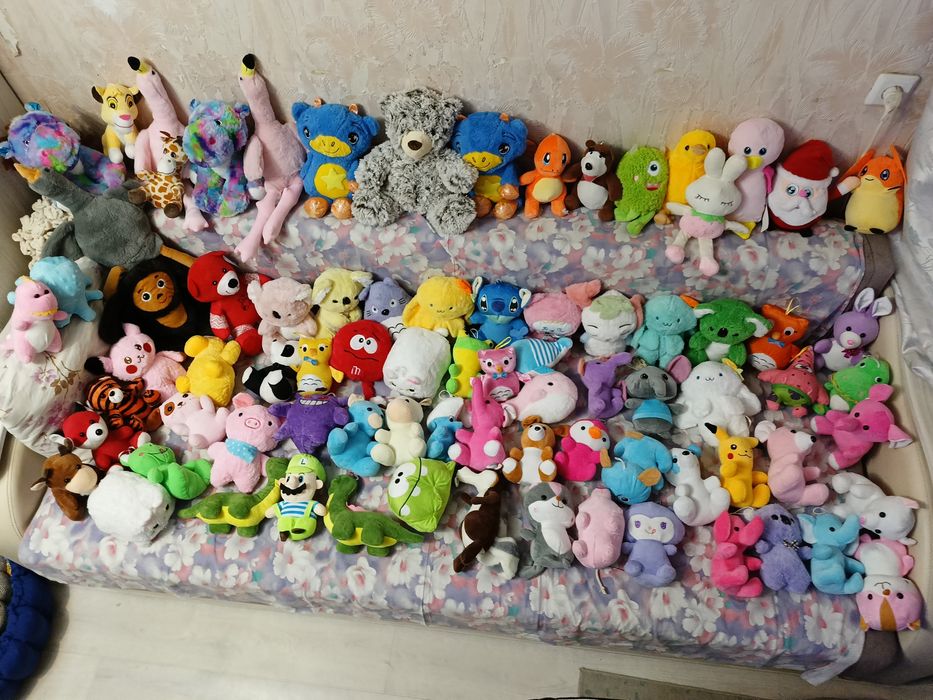 Игрушки мягкие новые