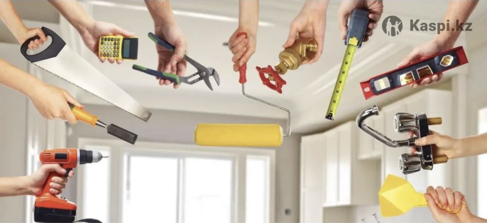 Ремонт, кафель, натяжные потолки,