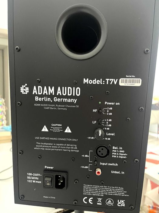 Monitoare studio ADAM Audio T7V + stative Superlux SPS430L