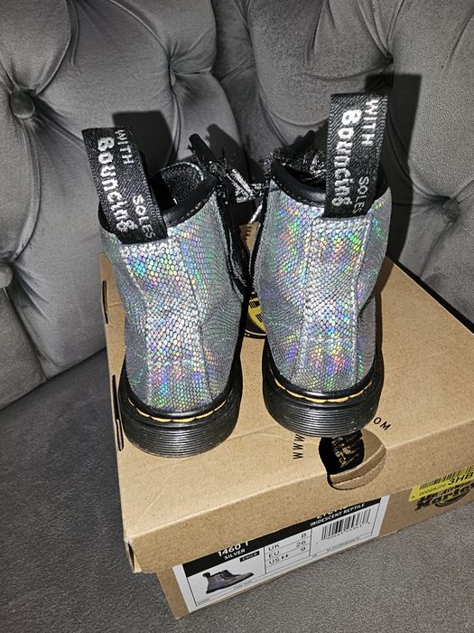 Bocanci ghete botine  DR MARTENS  1460 pentru fetite marime 26