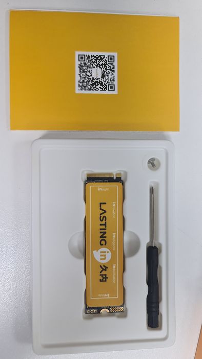 SSD NVMe Lasting in 128 Gb
