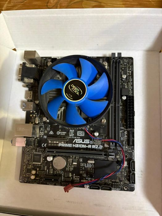 Материнская плата Asus Prime H310M R R2.0, Проц Intel Core i5-9400F