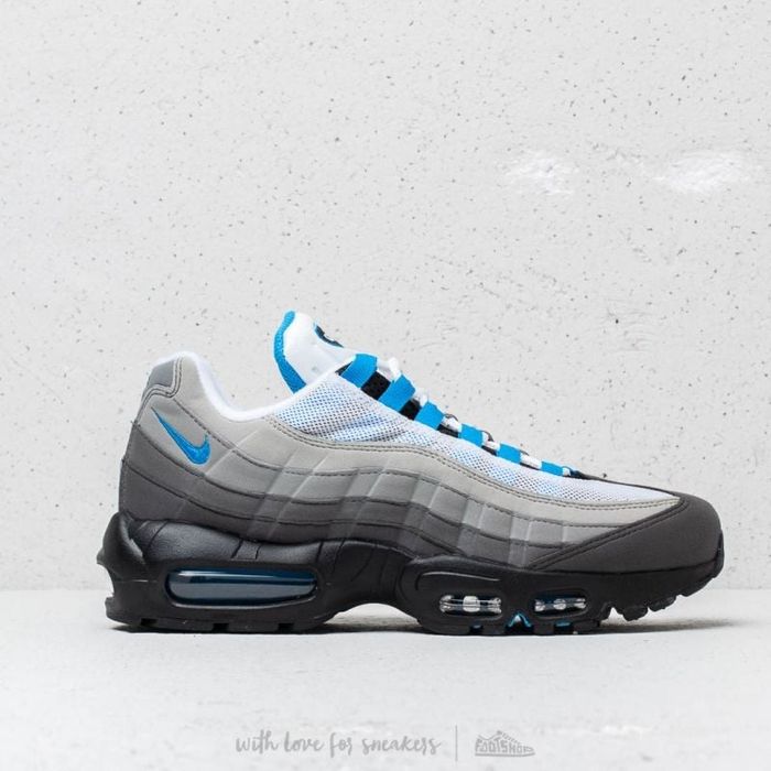 Nike Air Max 95 Recraft GS Grey Laser Blue