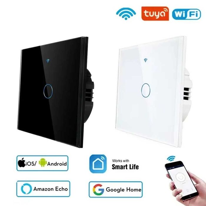 Switch  WiFi Smart 1-2 Pozitii Intrerupator Comutator Inteligent