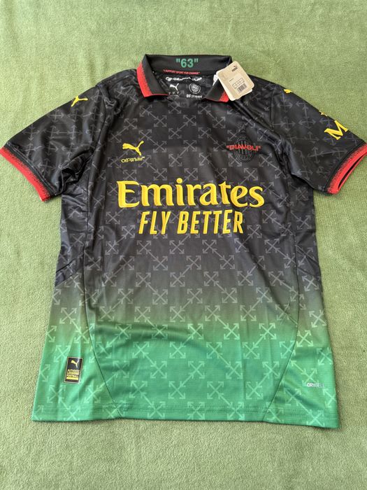 Tricou Ac Milan Puma x OffWhite S nou new
