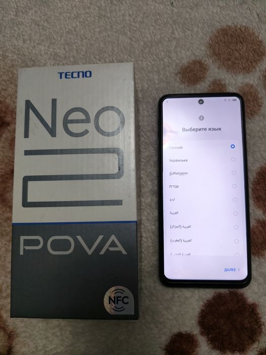 Телефон Tecno neo pova в Караганде,.
