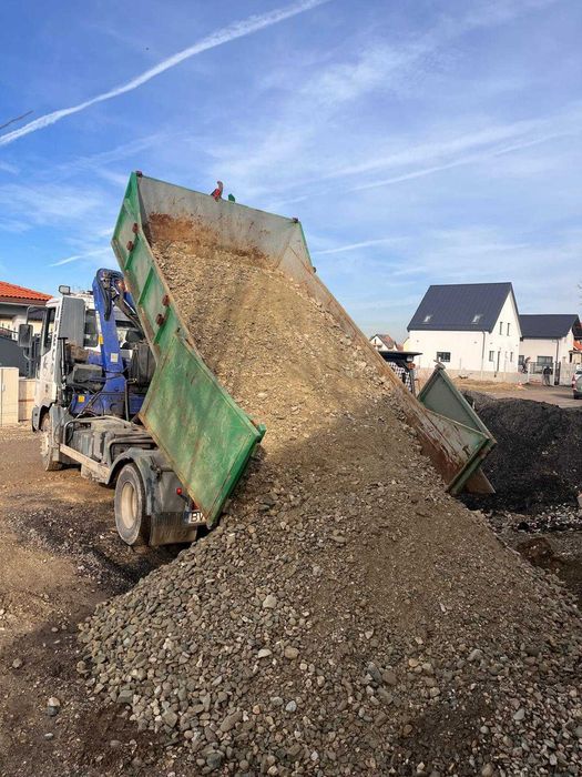 Transport basculabil - nisip, piatra, moloz, ASFALT FREZAT / Criblura