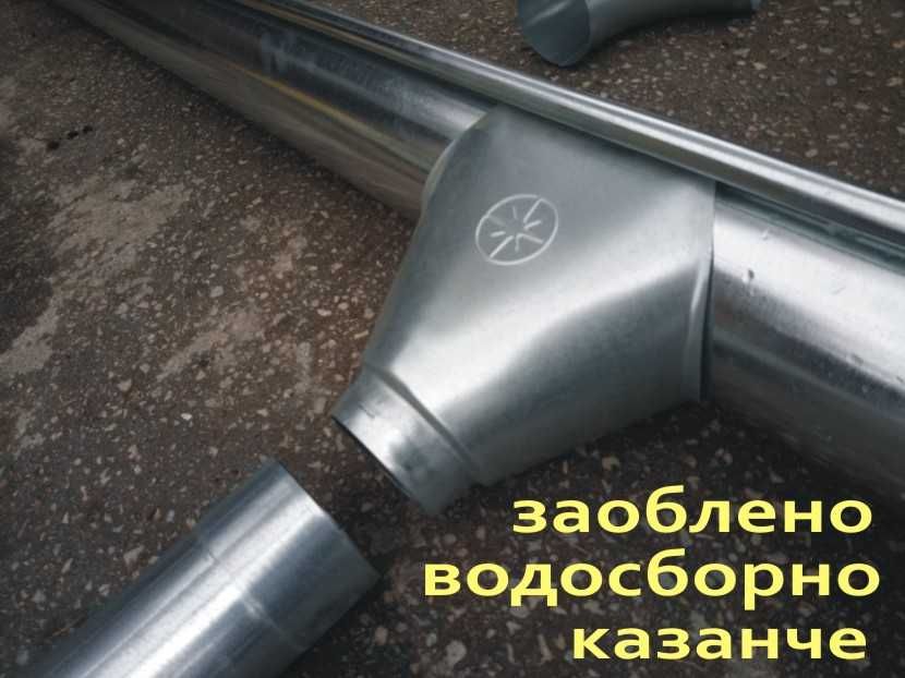 полу кръгли метални УЛУЦИ, метални Водостоци