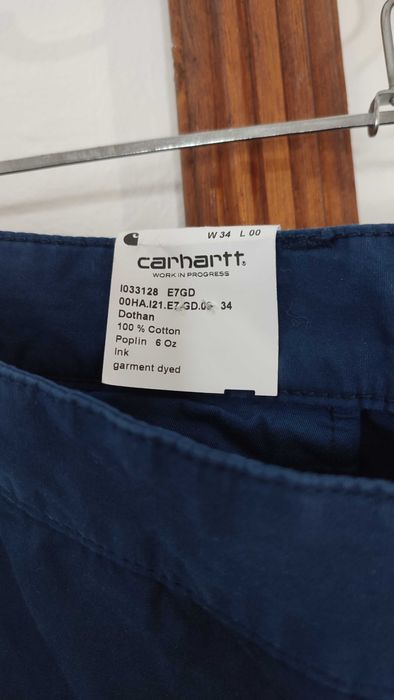 Спортен панталон Carhartt WIP - Calder Pant Dyed Dark Navy, Size 34