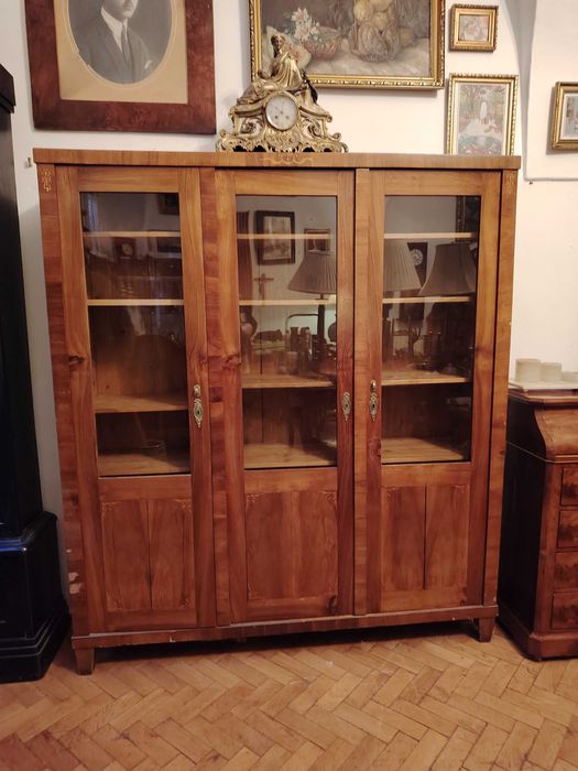 Vitrina /biblioteca antic Bidermeier