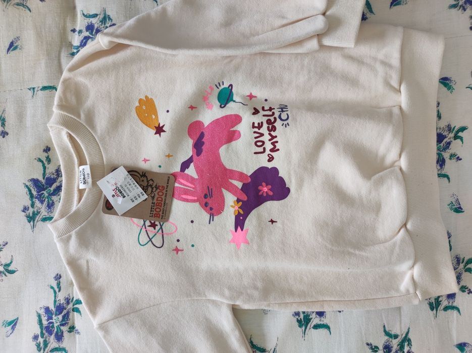 Детские теплые свитшоты, Корея.