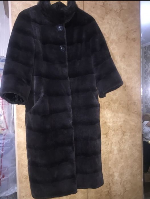 Продаётся шуба графит