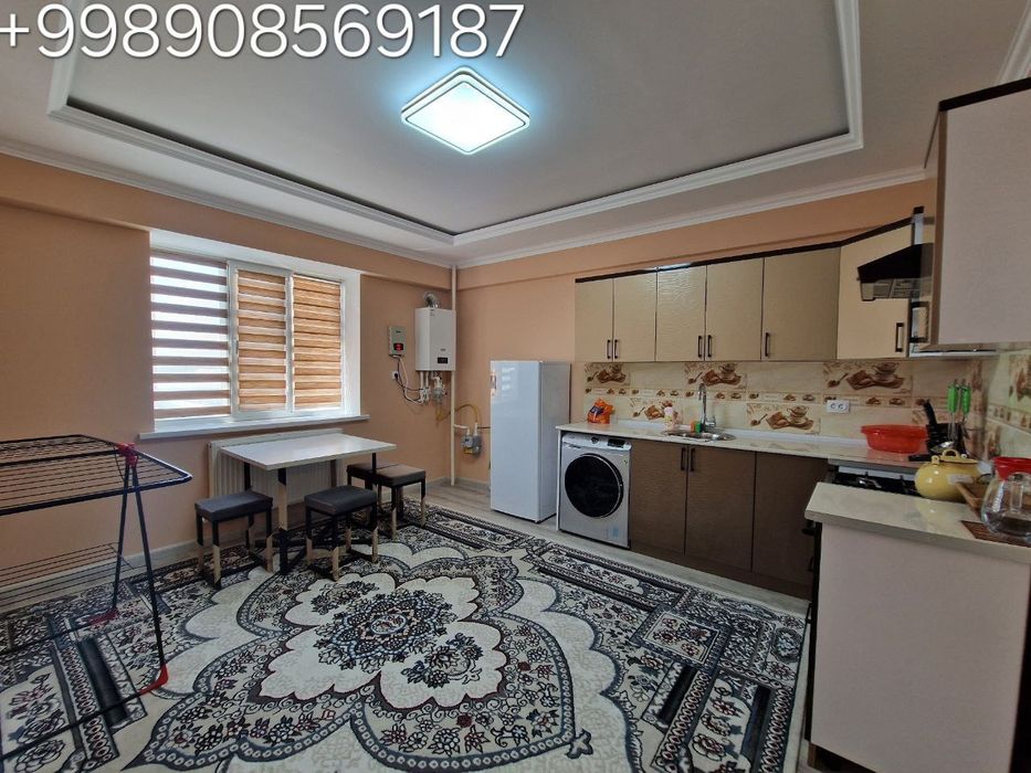 12 этажкада 2 хонали квартира ижарага берилади! Нурхон худудида