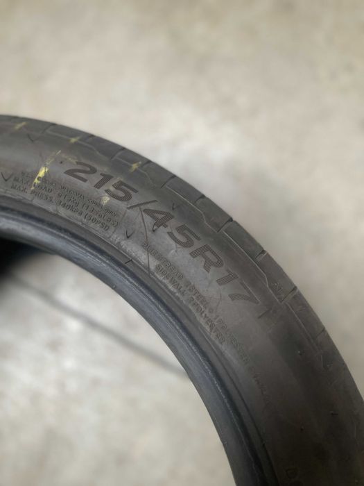 4x 215 45 17 Hankook ventus s1 evo3