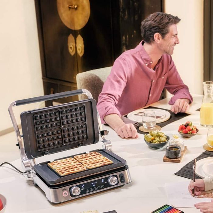 BRAUN MULTIGRILL 9 PRO контактна скара , барбекю , фурна , плочи