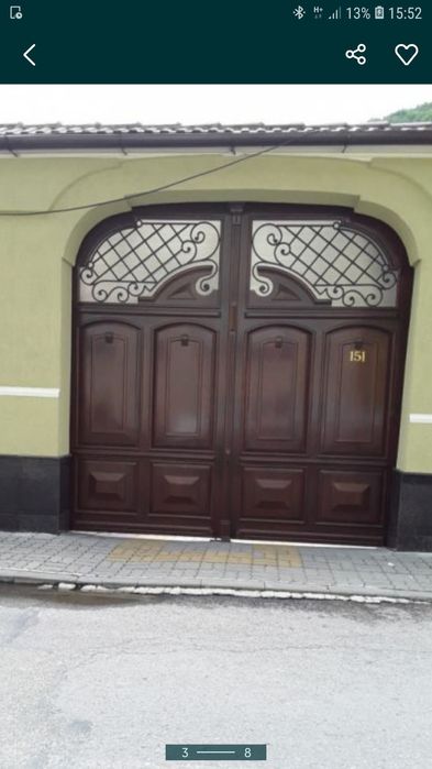 Porti din lemn doar pe comanda