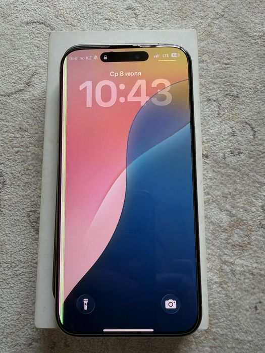 Iphone 15 pro max natural titanium 256gb
