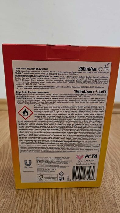 Set Cadou Dove diverite sortimente