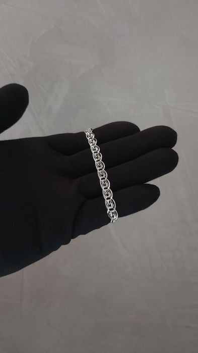 Kumush braslet 925 серебряный Браслет подарок на 8 марта