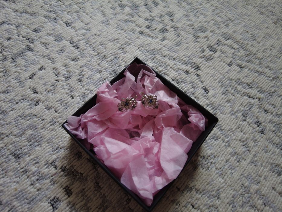 Серьги серебряные