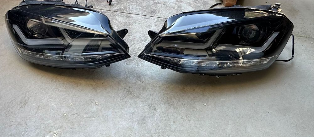 Faruri OSRAM LEDriving Full LED VW Golf 7 + al 3 lea  CITITI ANUNTUL