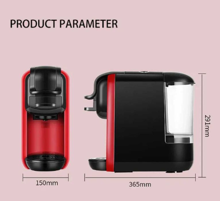 Multi capsule еспресо кафемашина 8 в 1 Разнообразие във всяка чаша