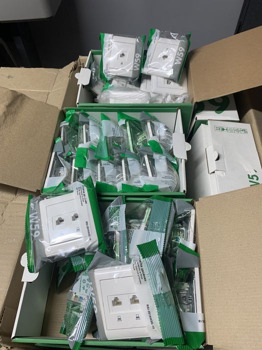 Сетевые розетки RJ 45