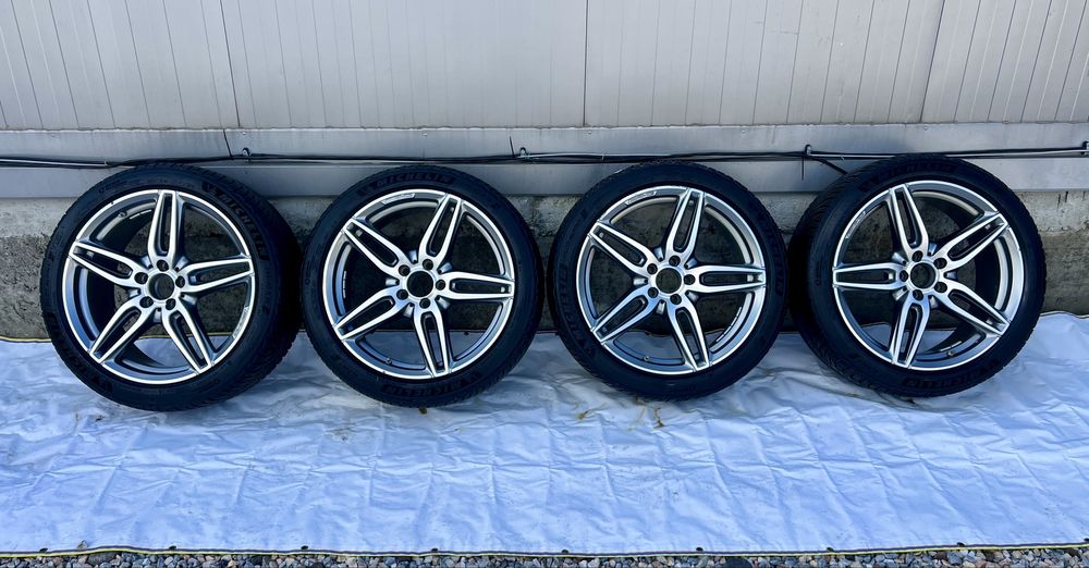 Джанти оригинални AMG с гуми за Мерцедес W213 - 245/40/R19