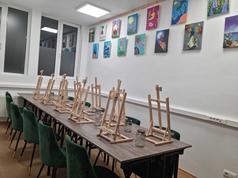 Предлагам разработен бизнес "Рисуване и Вино" без конкуренция в Смолян