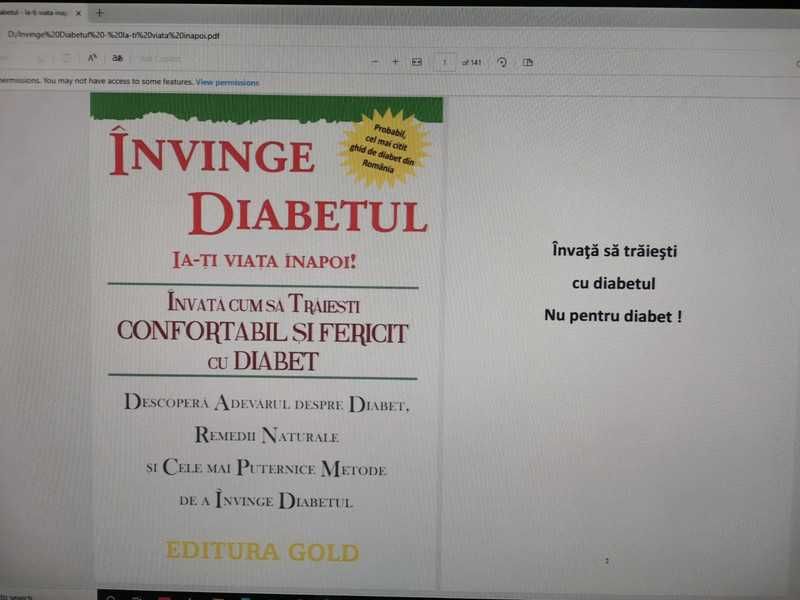 2 cd-uri Invinge diabetul