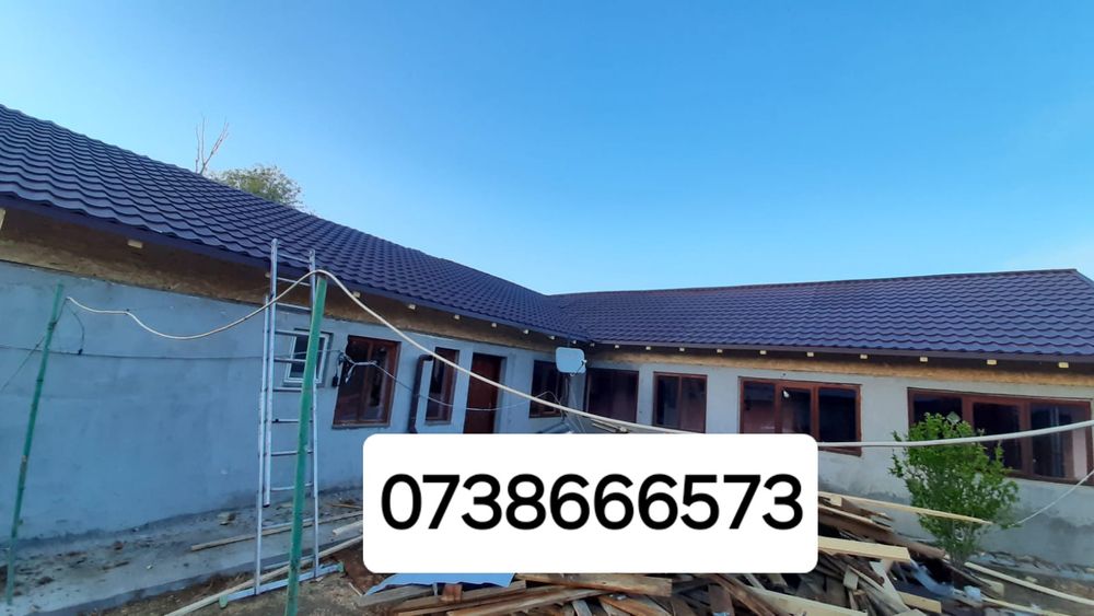 Executam acoperișuri