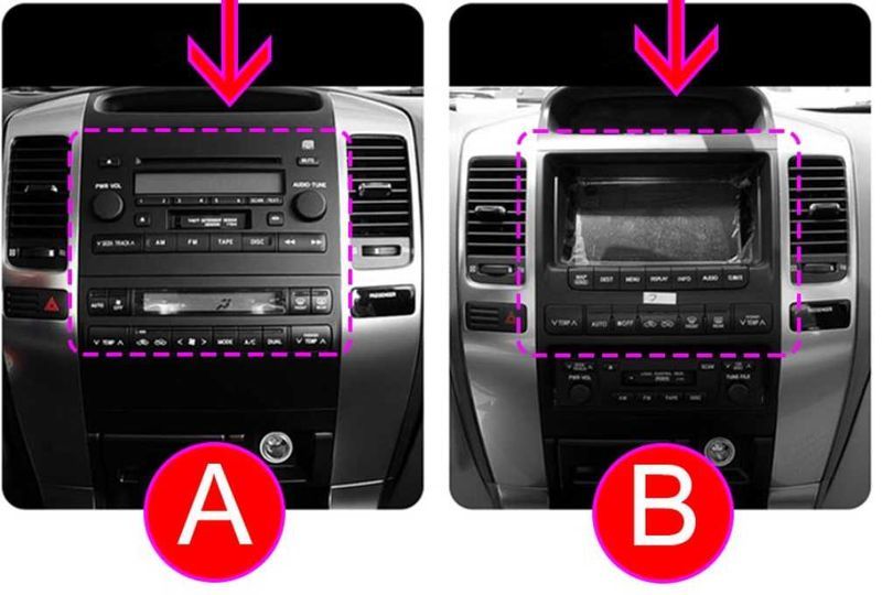 TOYOTA PRADO Land Cruiser 2004-2009 Вертикална, 9719