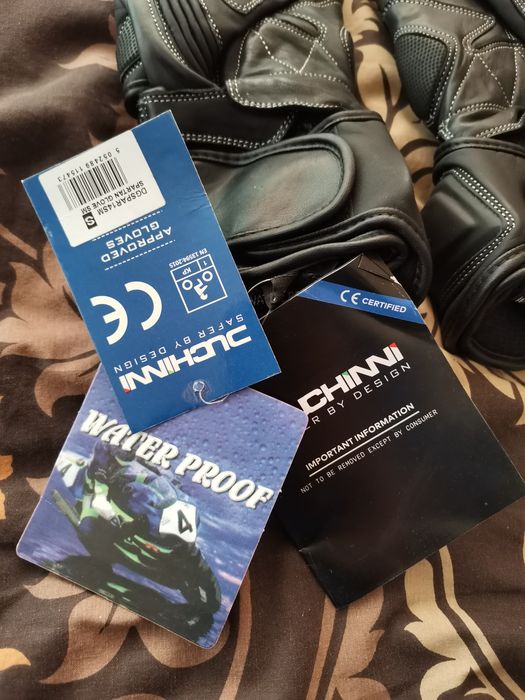 Кожени Ръкавици за мотор Duchinni Spartan