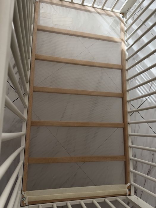 Бебешко креватче IKEA GULLIVER 60x120 бяло