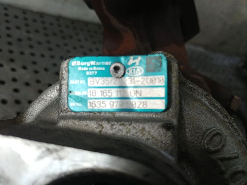 turbina 1.6 crdi d4fe hyundai tucson 28231-2u010