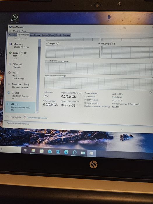 HP pavilion I5 6200U