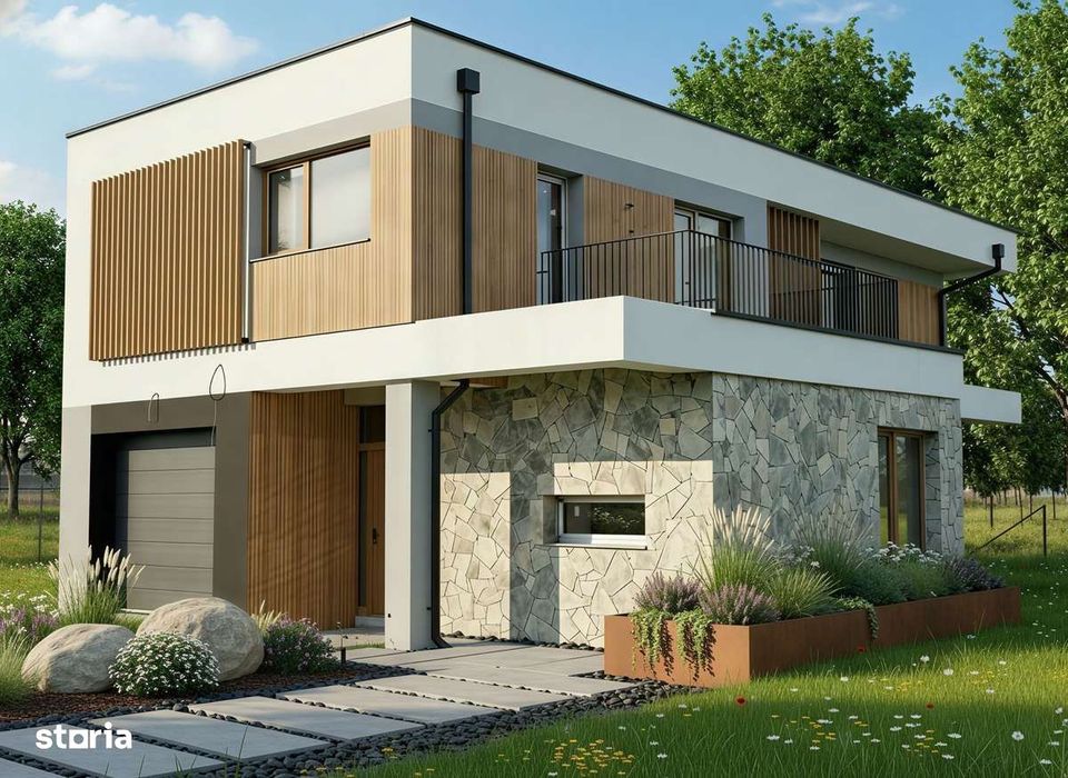 Vila Exclusiva cu Gradina si piscina Individuala ,direct Dezvoltator