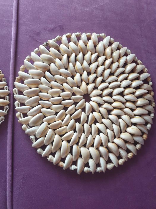 Подставки под чайник из ракушек