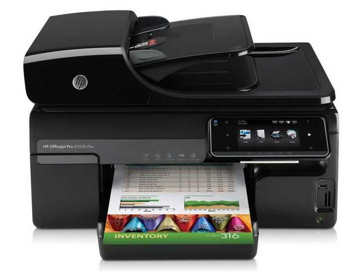 Multifunctional color fata-verso, HP 8500A PLUS, WiFi , garantie