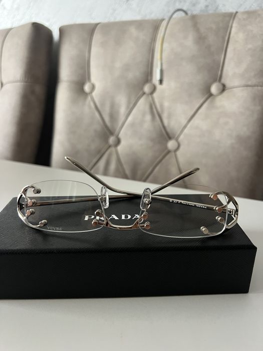 Ochelari Prada transparenti