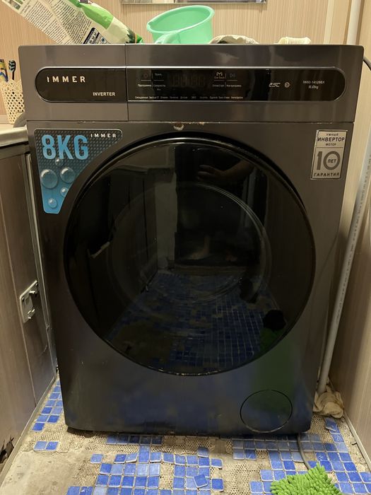 Immer стиральная машина автомат. Шумит но все работает