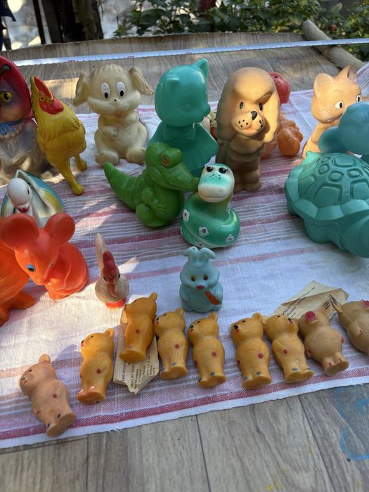 Продам советские резиновые игрушки.